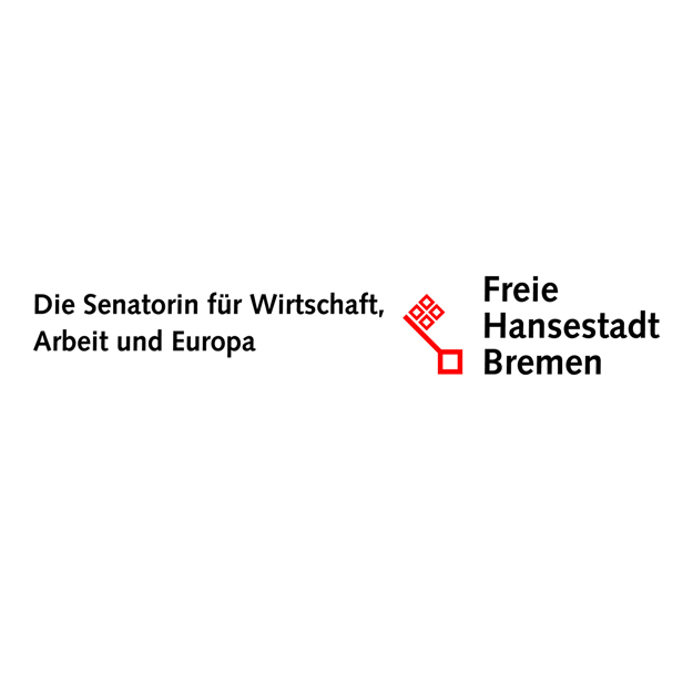 Logo Freie Hansestadt Bremen, Die Senatorin für Wirtschaft, Arbeit und Europa